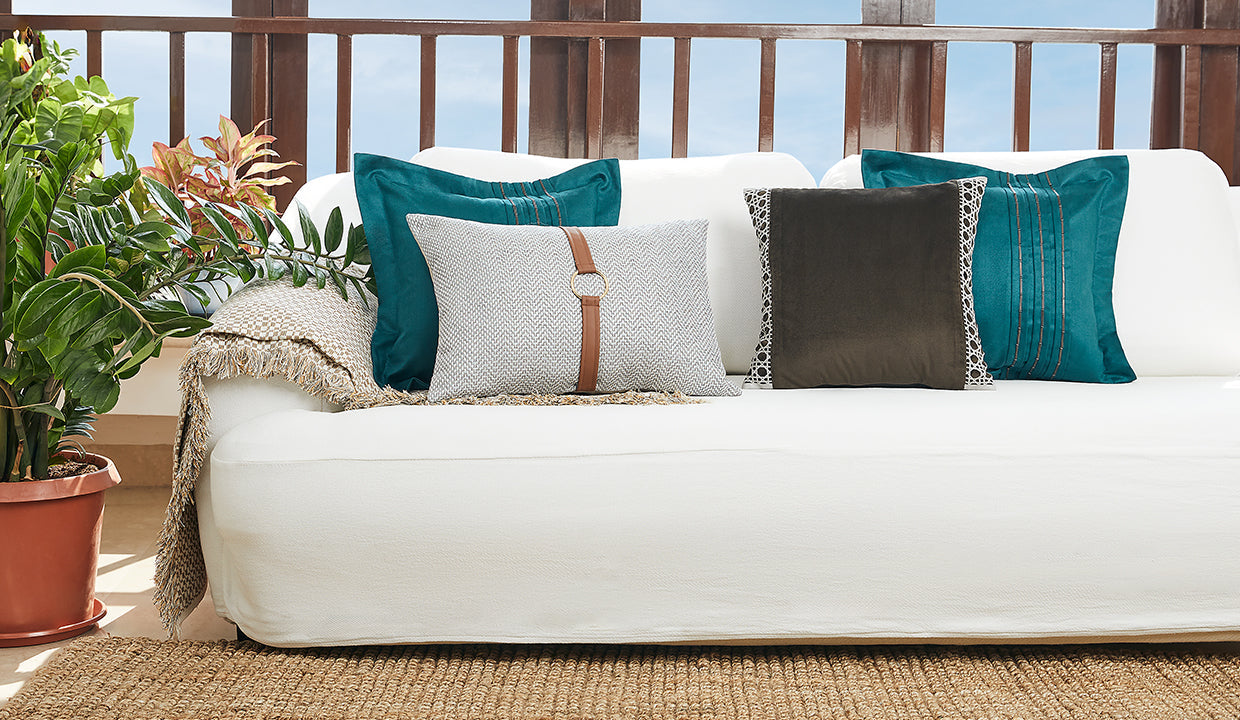 Teal Cushion Covers