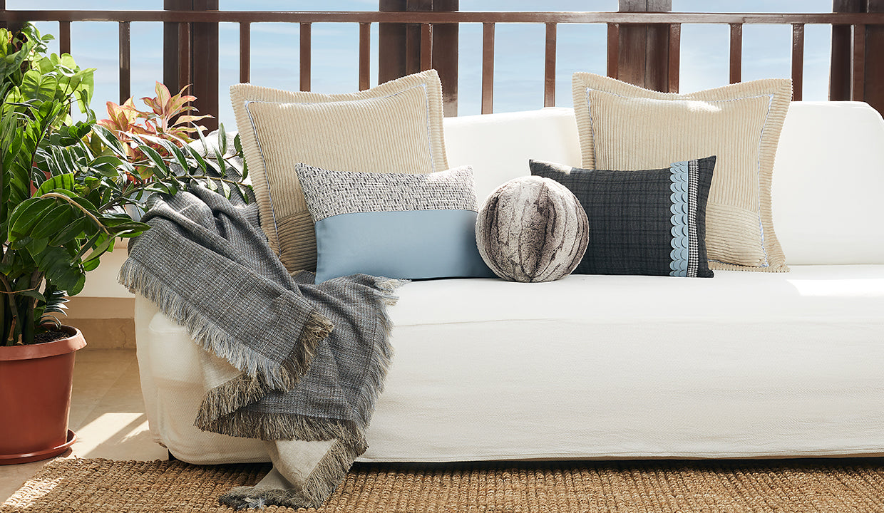 Buy Woven Cushion Covers Online In India | Cobalt Living