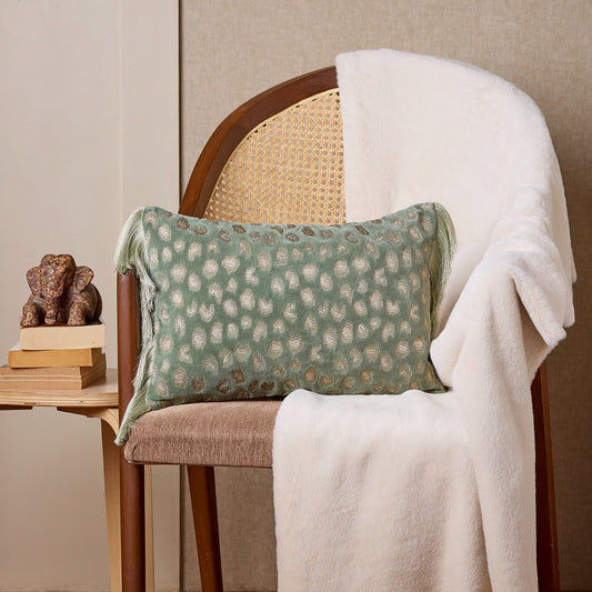 Aurora Fringe Cushion Cover