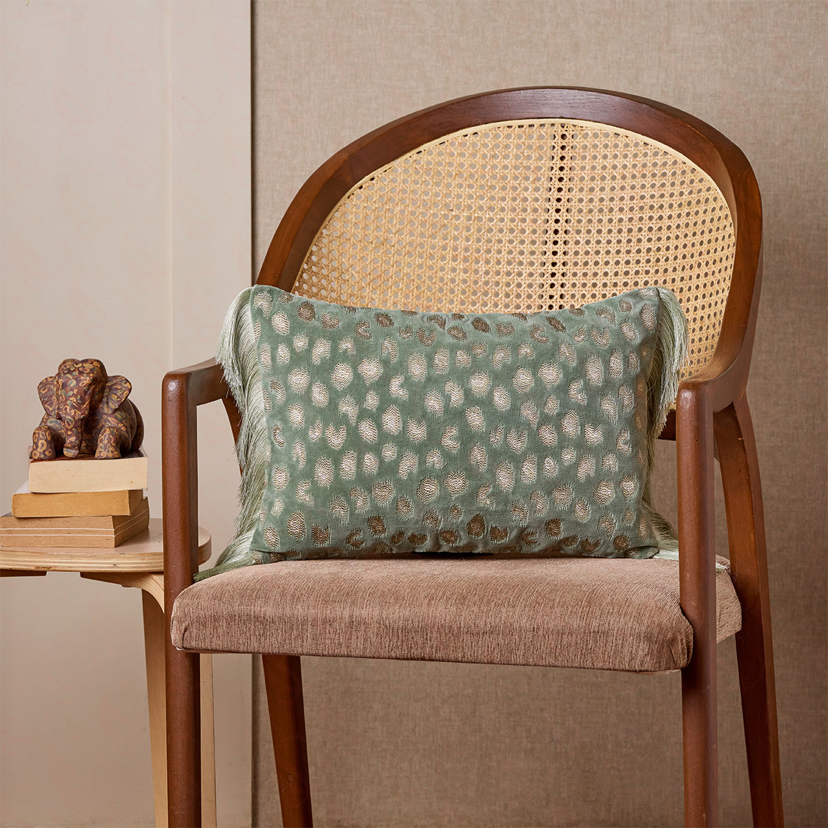 Aurora Fringe Cushion Cover