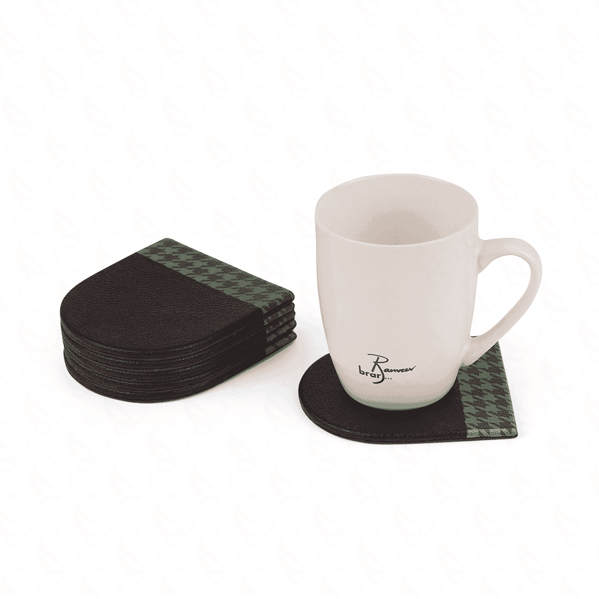 Elegreen Coasters Set Of 5