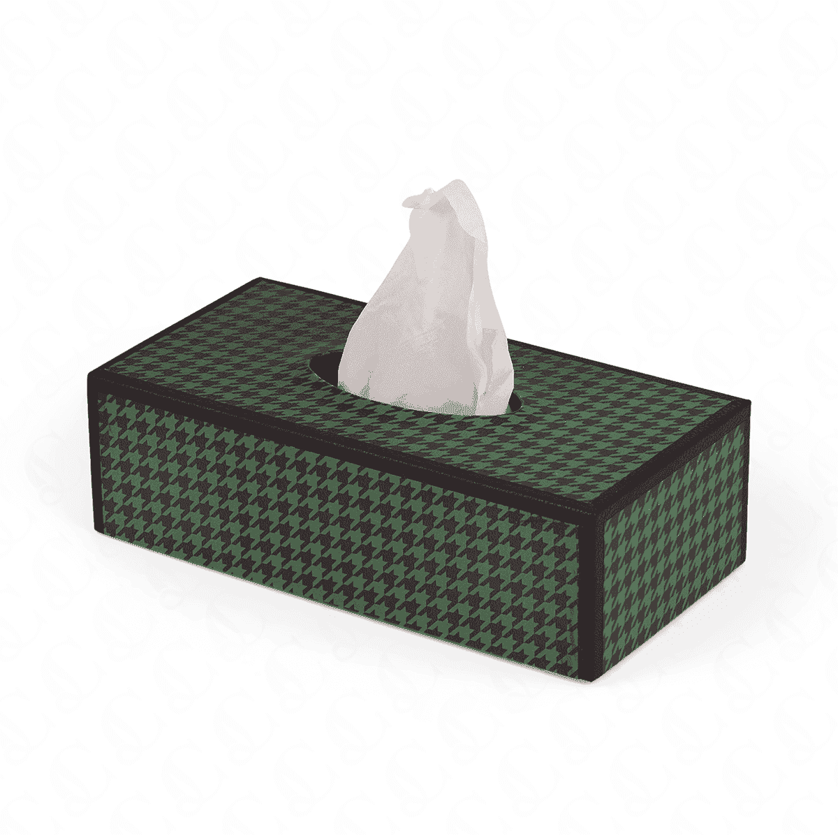 Snazzbox Leather Tissue Box