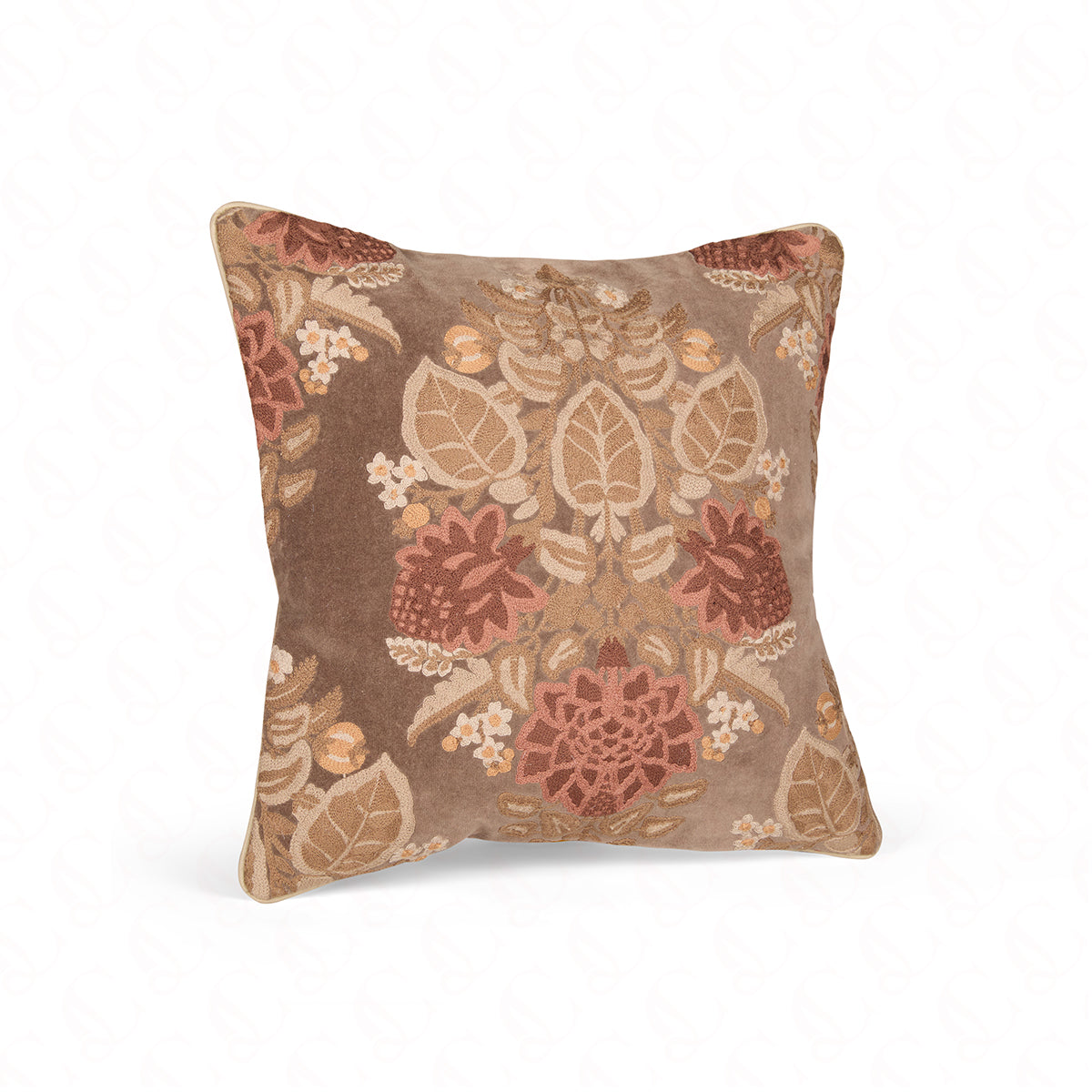 Verdant Bloom Cushion Cover