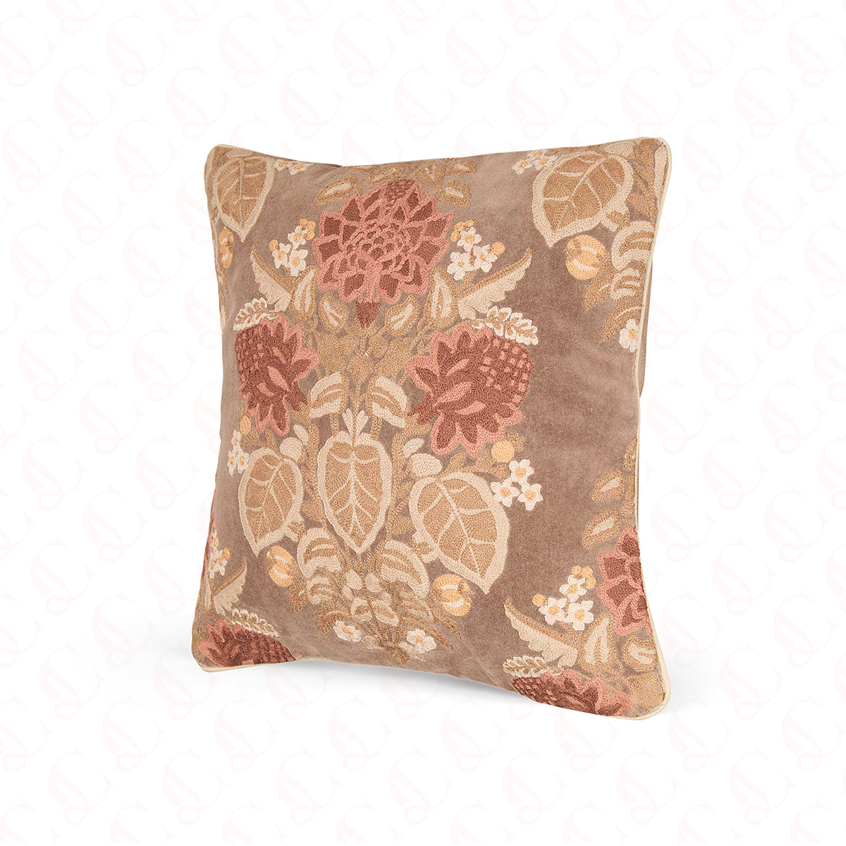 Verdant Bloom Cushion Cover