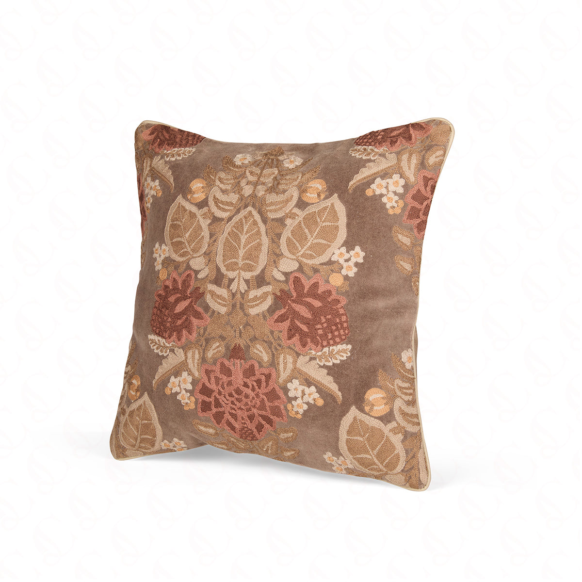 Verdant Bloom Cushion Cover