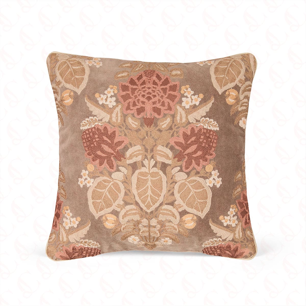 Verdant Bloom Cushion Cover