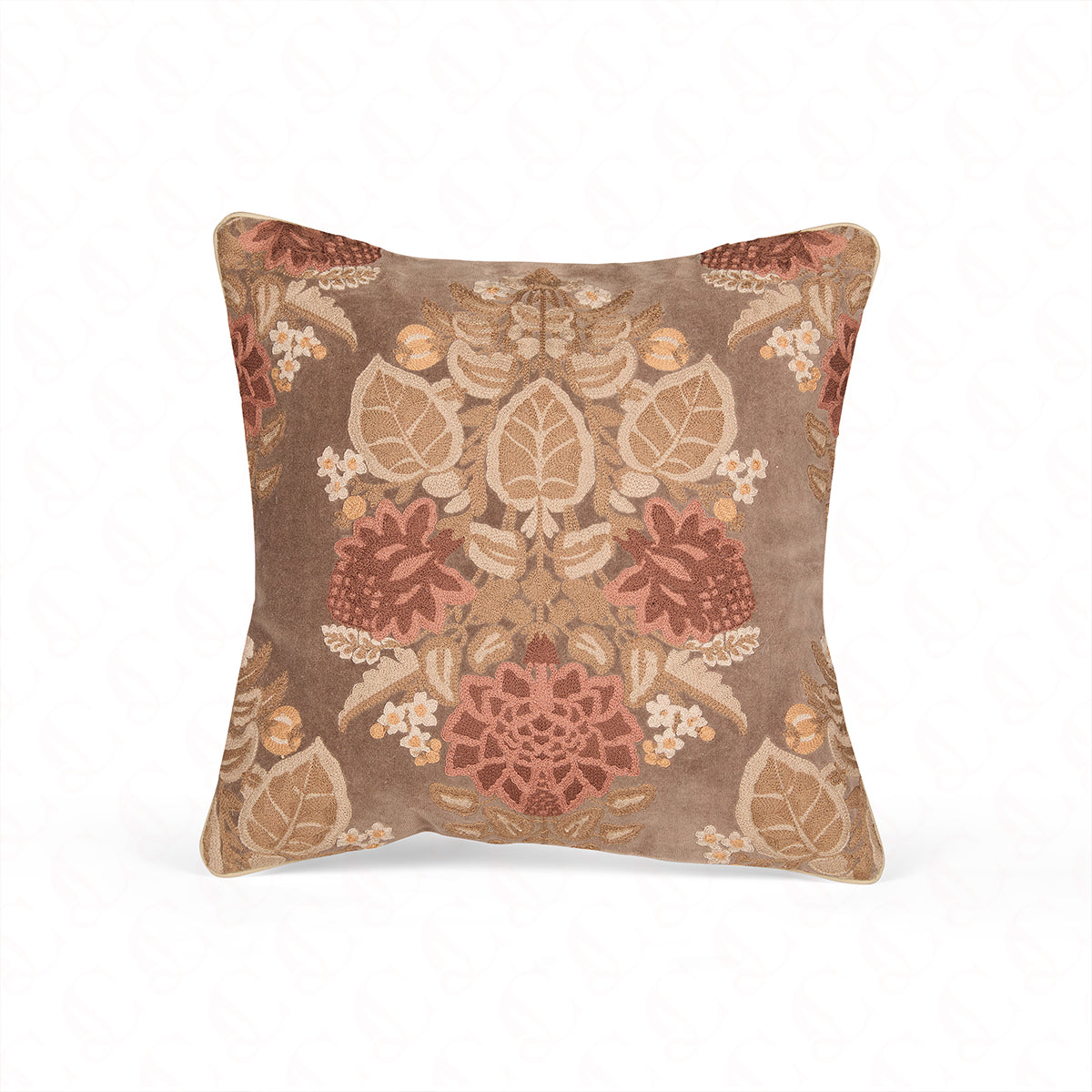 Verdant Bloom Cushion Cover