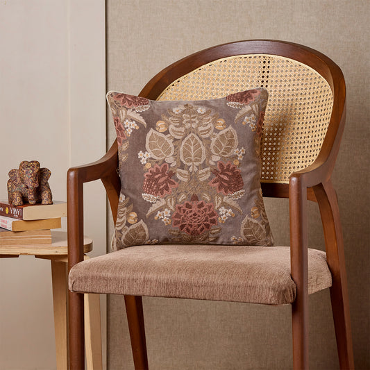 Verdant Bloom Cushion Cover