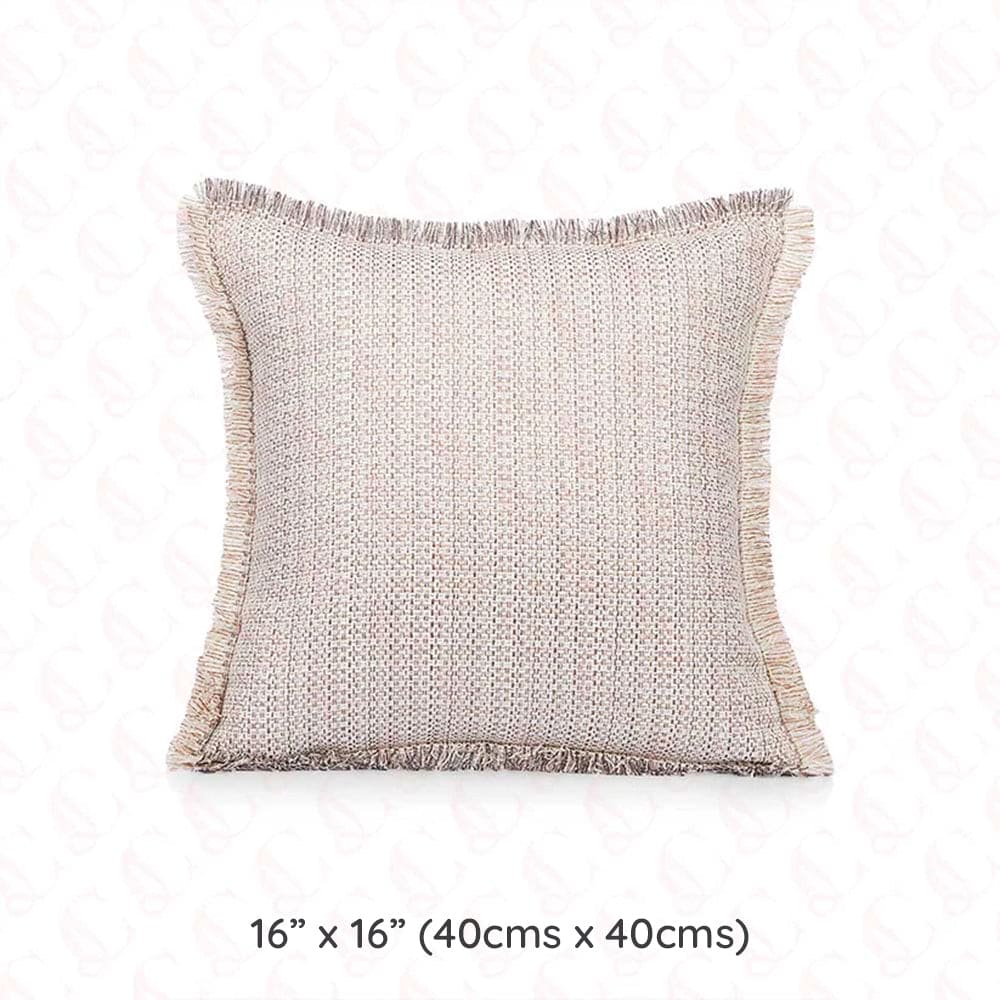 The Neutral Edge Cushion Cover Set of 2