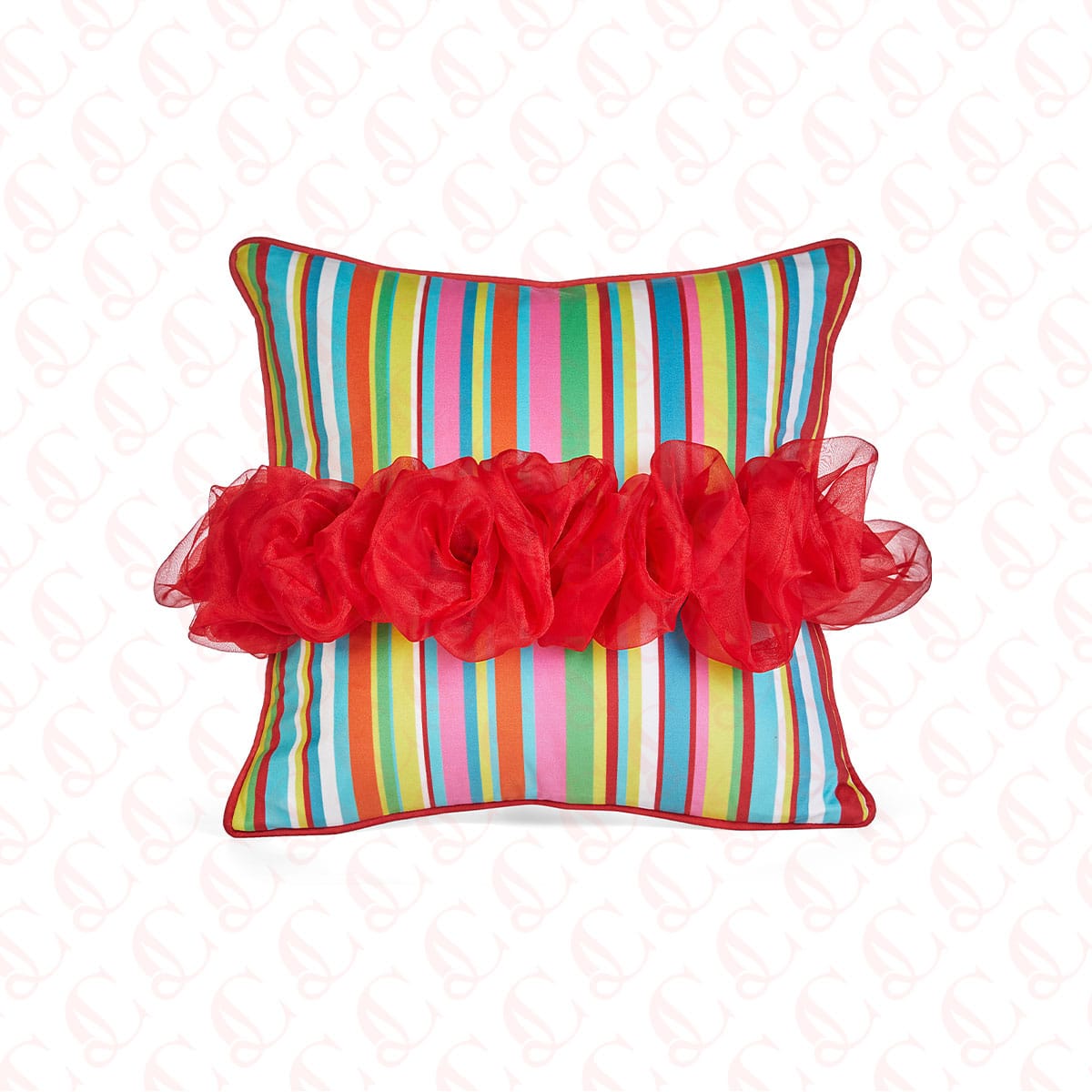 Clown’s Collar Cushion Cover