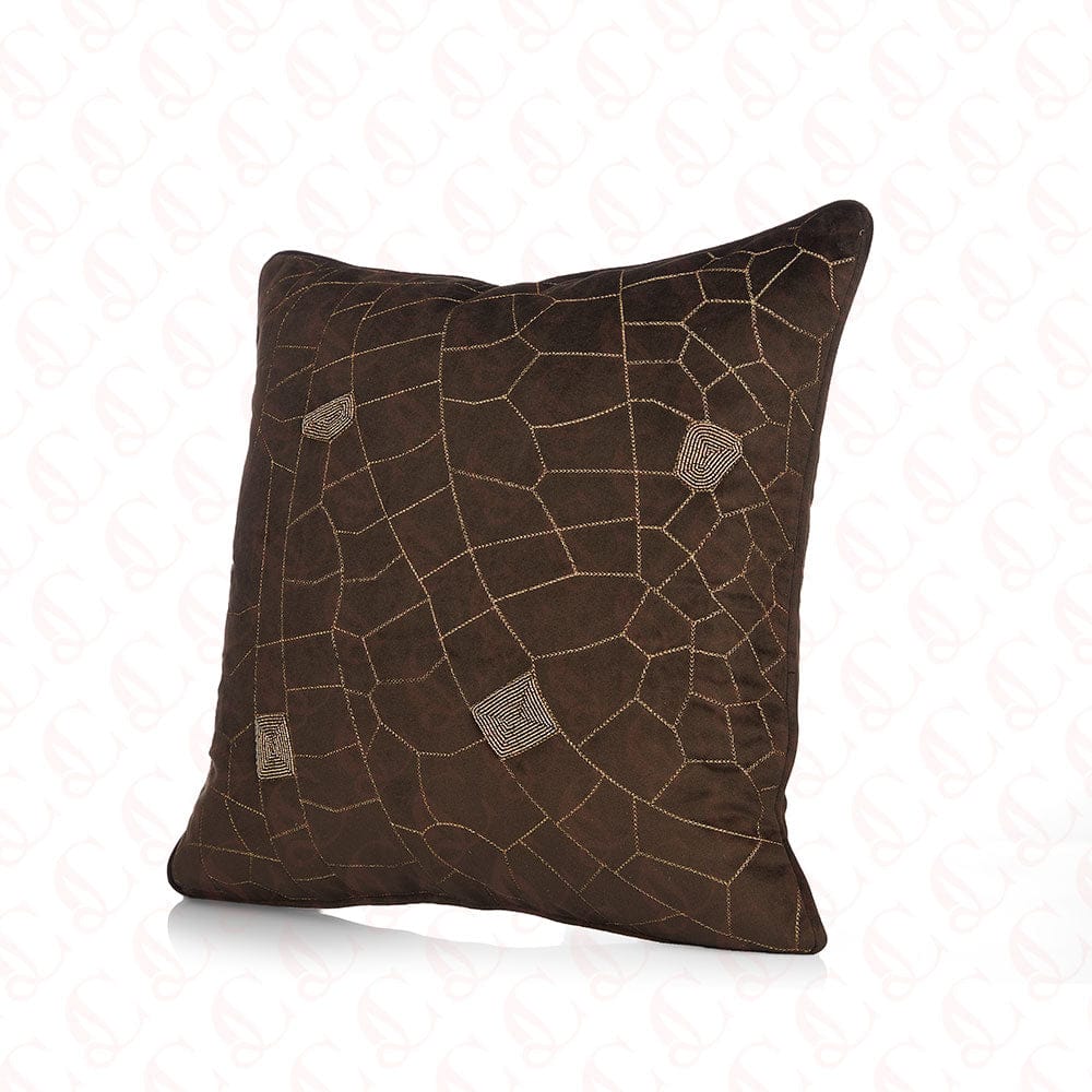 Golden Web Cushion Cover