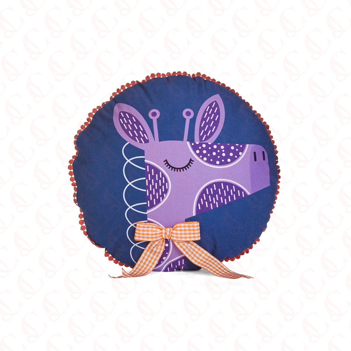 Goofy Giraffe Cushion Cover