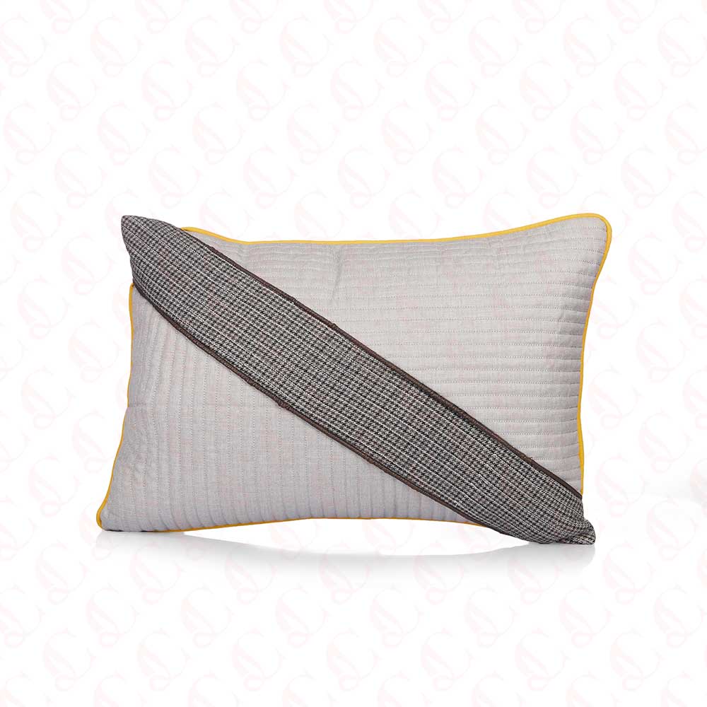 Grey Canvas Cushion Cover