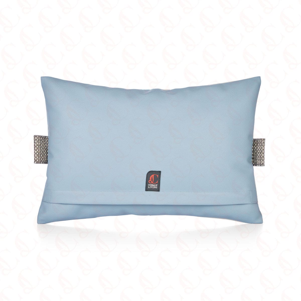 Geometric Blue Cushion Cover