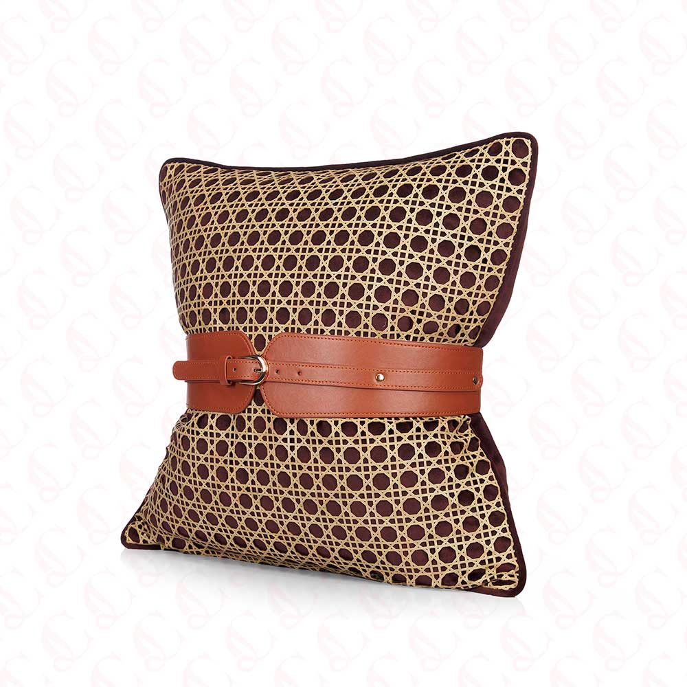 Pink Velvet Cushion Cover