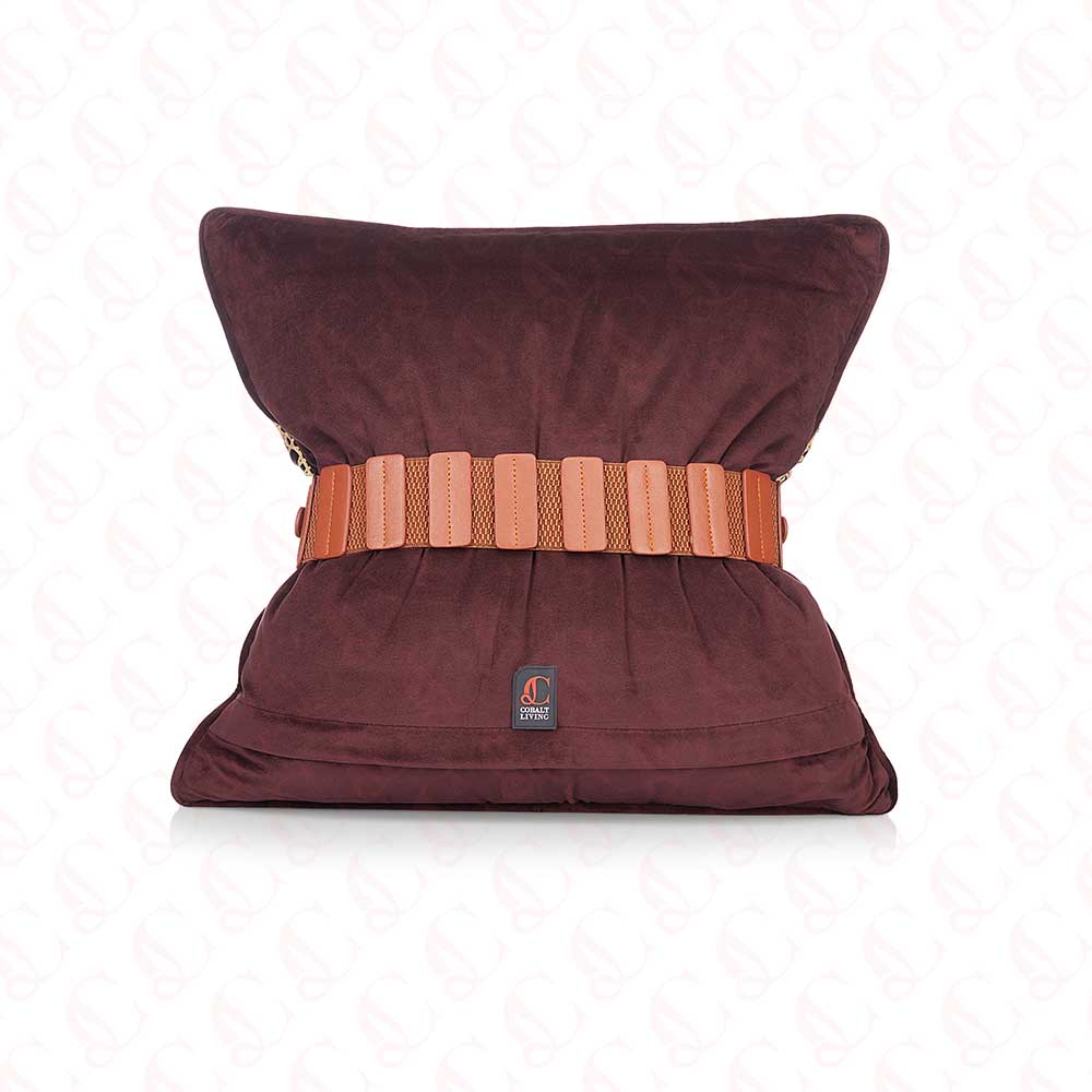 Aubergine Cushion cover