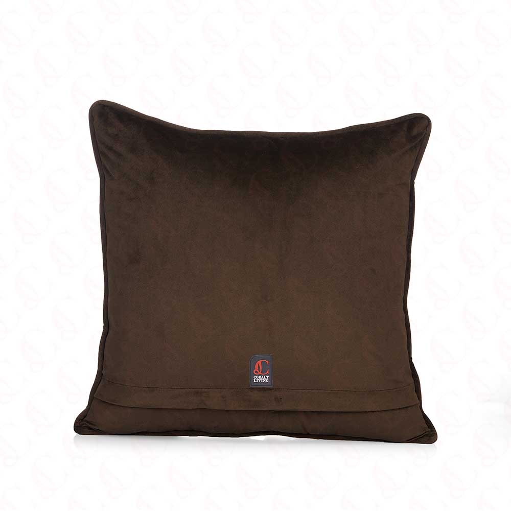 Brown Designer Cushion Cover