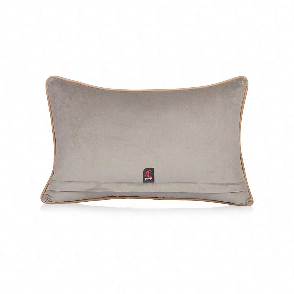 Grey Velvet Cushion Covers