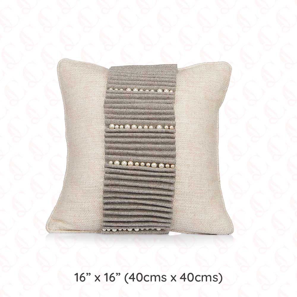 Pearl Pinch cushion cover