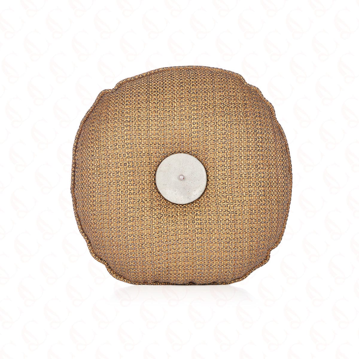 Geometric Round Cushion