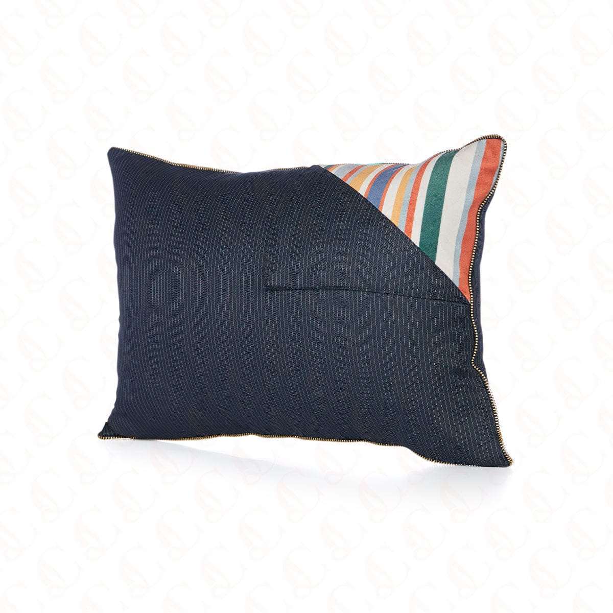 Blue Unfold Cushion Cover