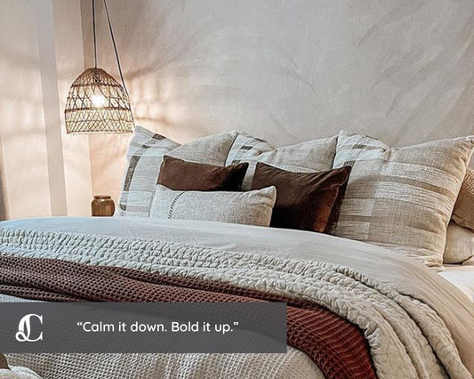 Calm vs. Bold: Two Styling Directions for Bedding in 2025