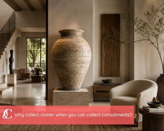 Decor Objects with Presence: Why Oversized Artefacts Are Trending