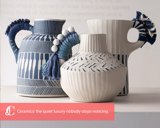 Why Handmade Ceramic & Stone Artefacts Are Having a Major Moment