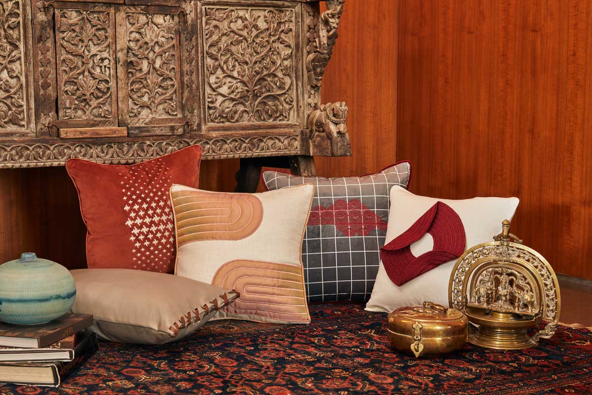 Point Me Red Shop For Red Cushion Covers Online In India | Cobalt Living