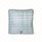 Blue Jacquard Fabric Cushion Cover