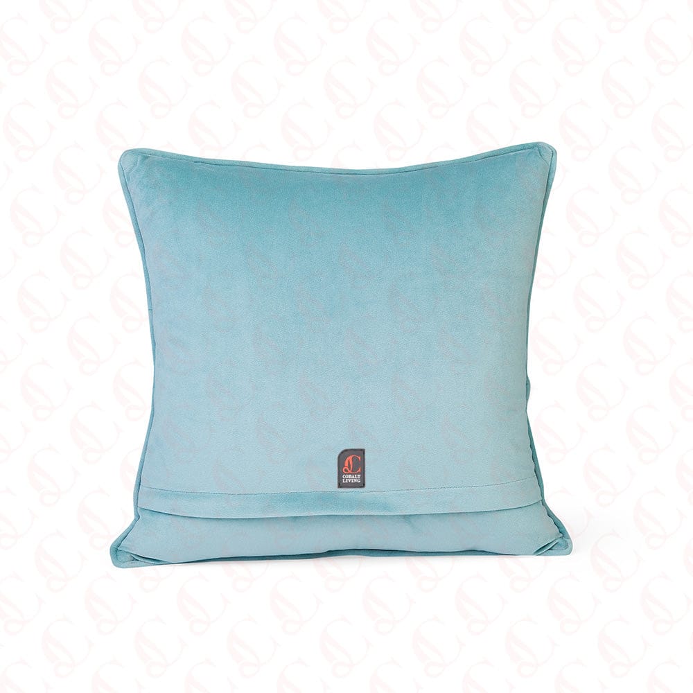 Blue Velvet Cushion Cover