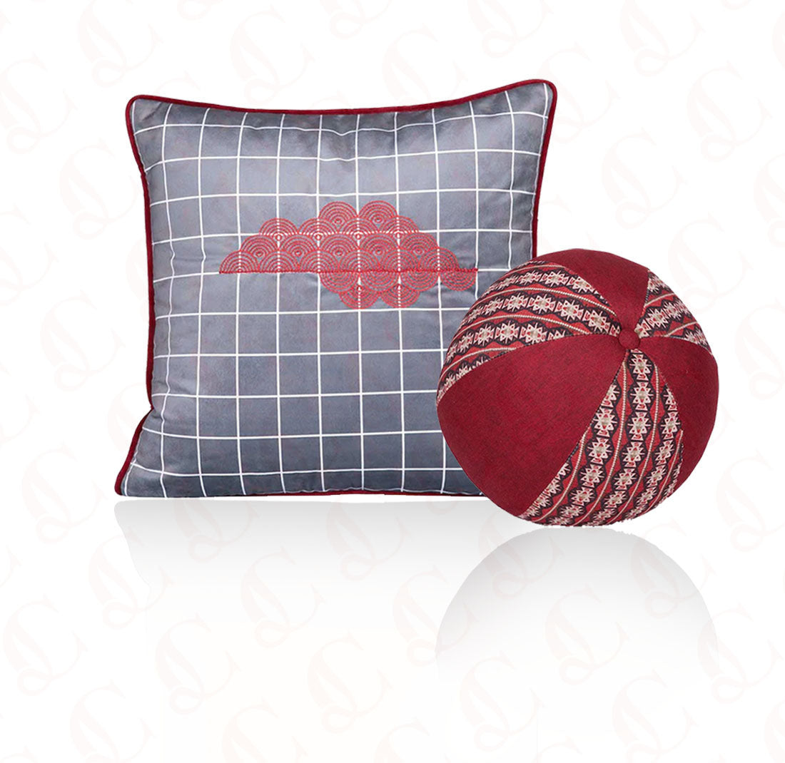 Kaku Tama Cushion Cover Set of 2
