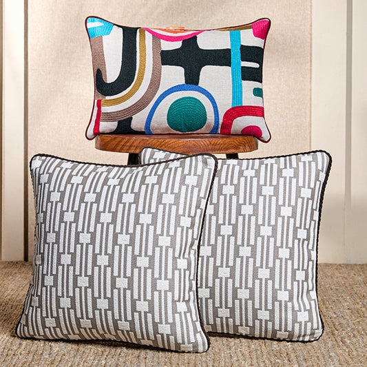 The Art Haus Cushion Cover Set of 3