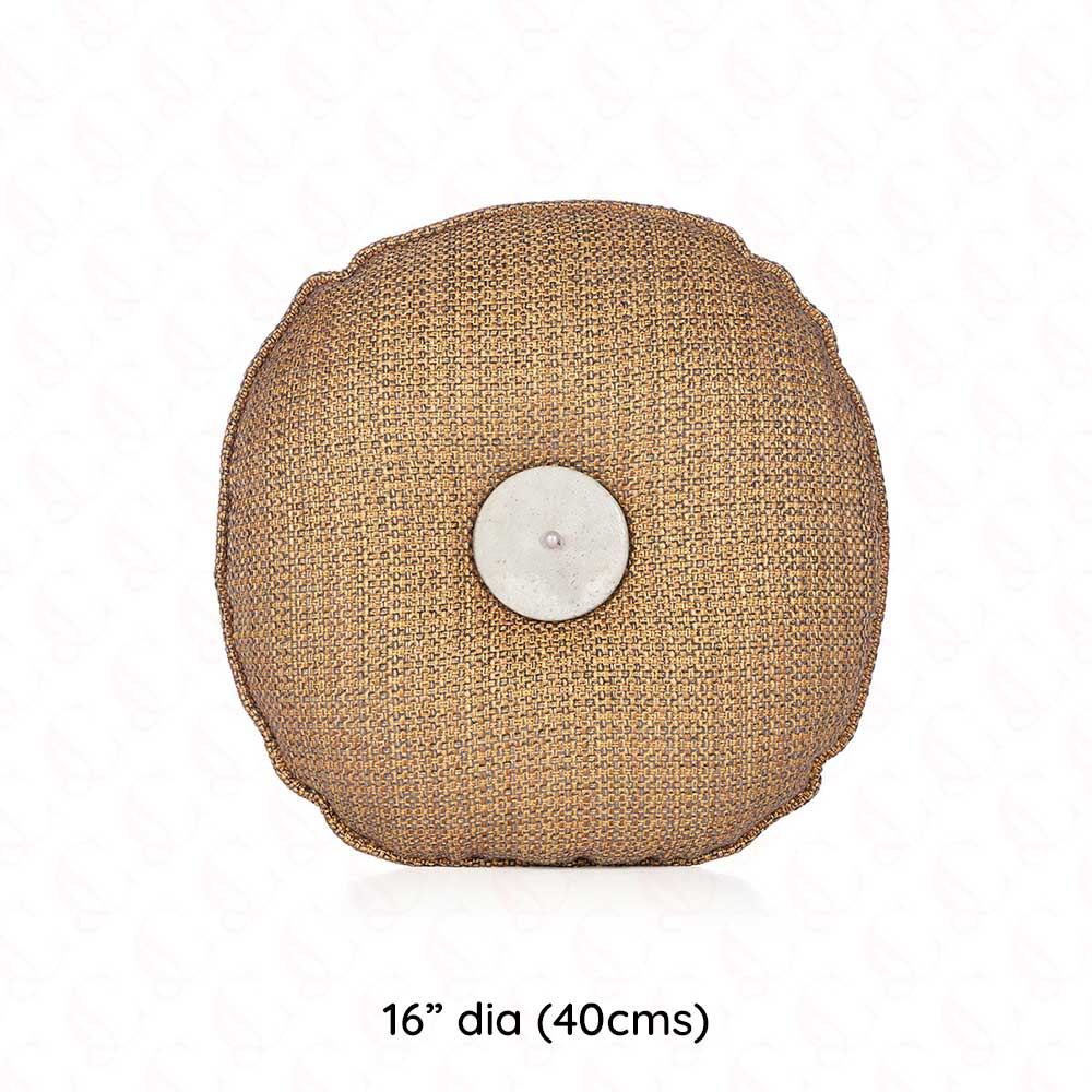 Rotund Raku Disc Cushion