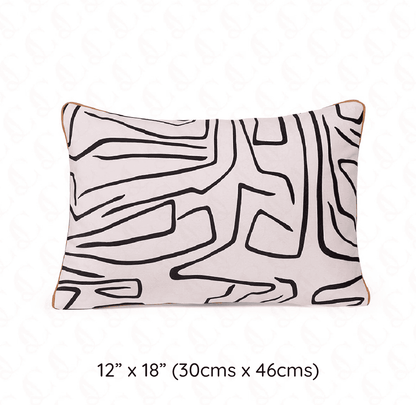 Abstract Affair Duo Cushion Cover Set of 2