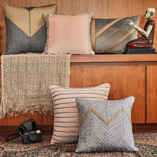 Luxury Geometric Cushion Cover Set