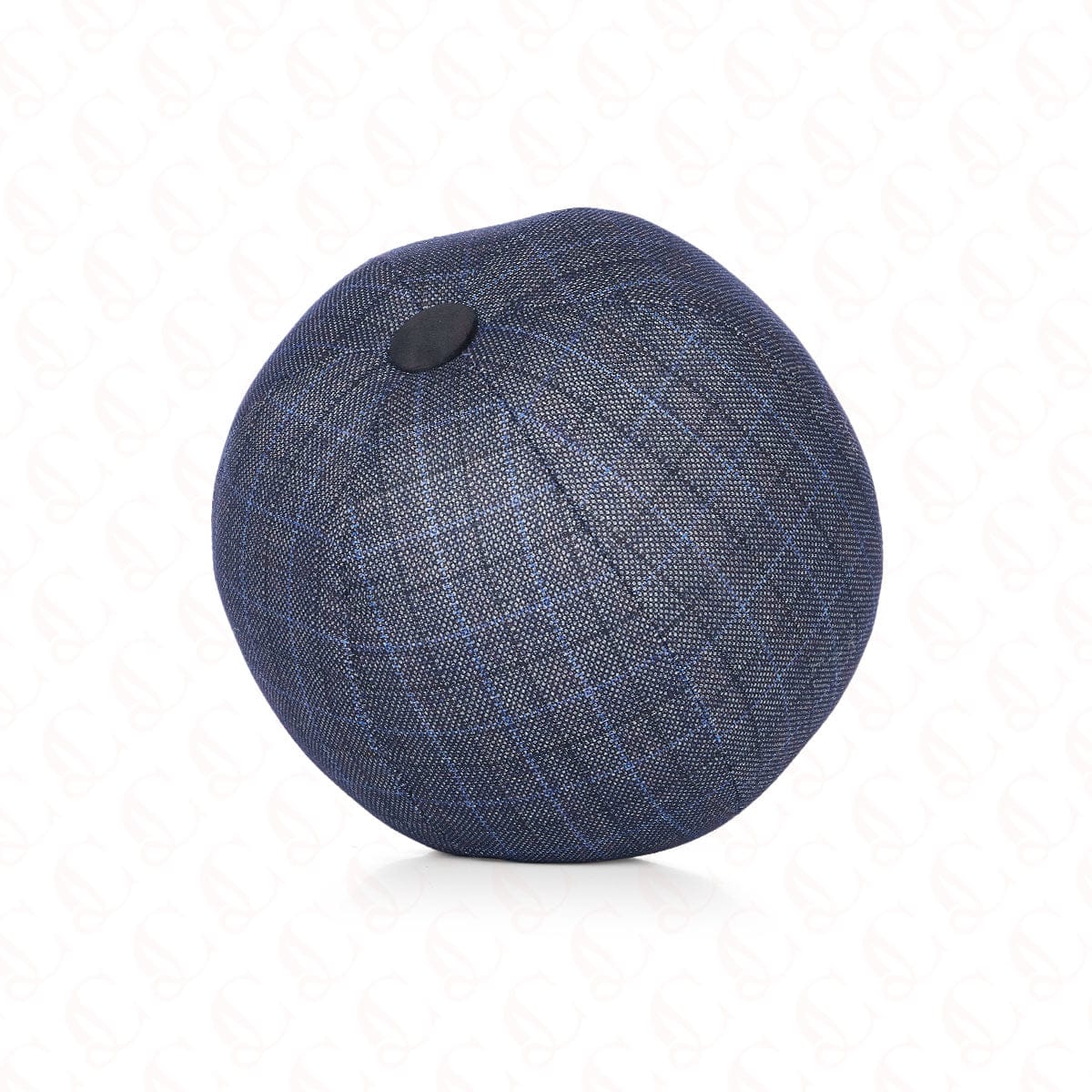 Blue Designer Ball Cushion