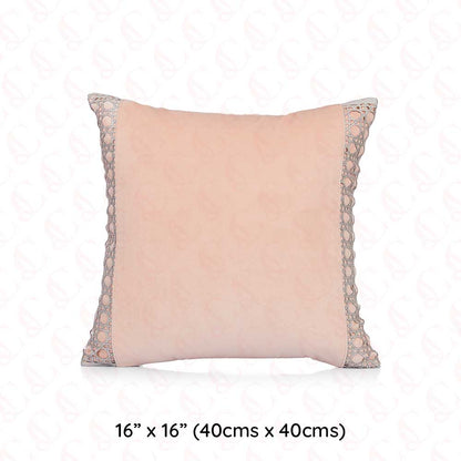Blush Rattan Cushion Cover