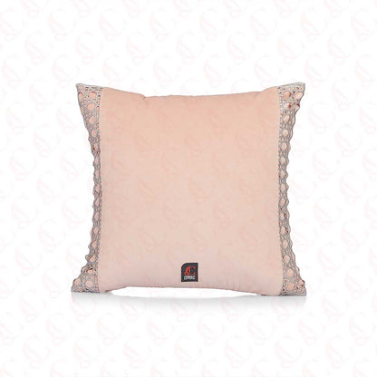 Blush Rattan Mesh Cushion Cover