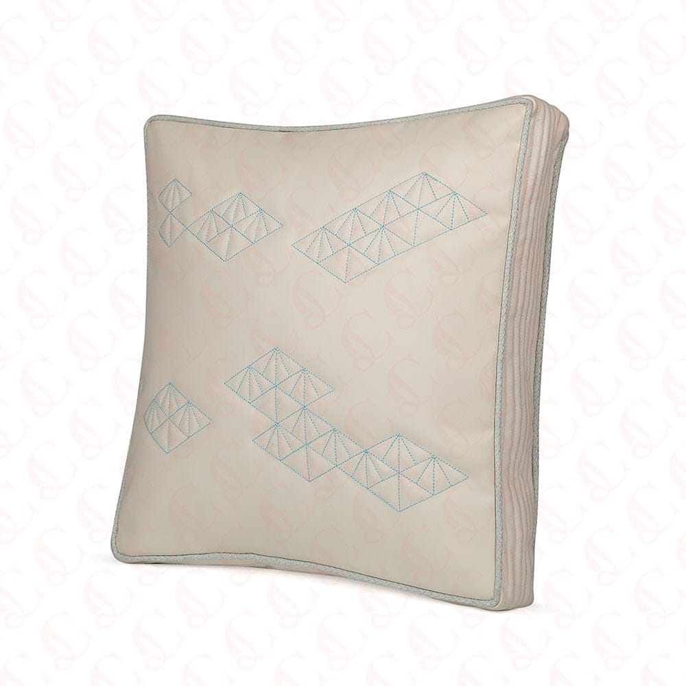 White Embroidered Cushion Covers