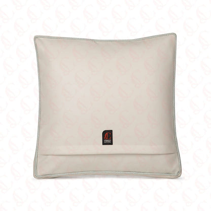 Geometric Embroidered Cushion Cover