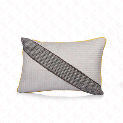 Grey Canvas Cushion Cover