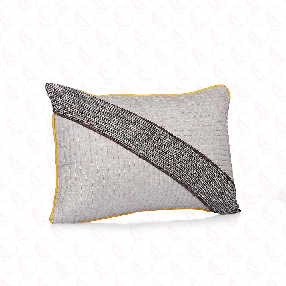 Grey Pattern Cushion Cover