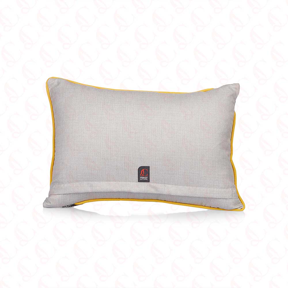 Canvas Grey Cushion Cover