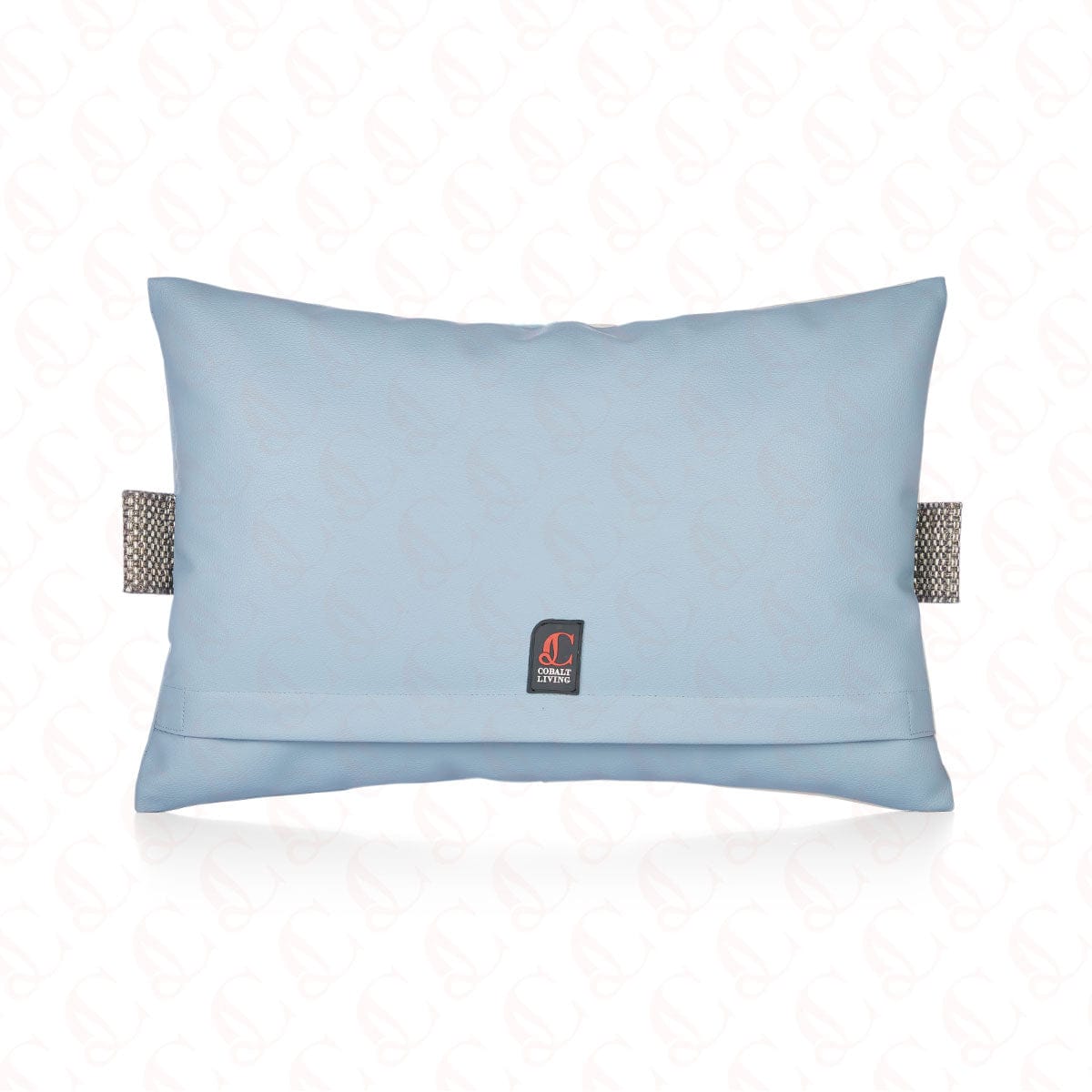 Geometric Blue Cushion Cover