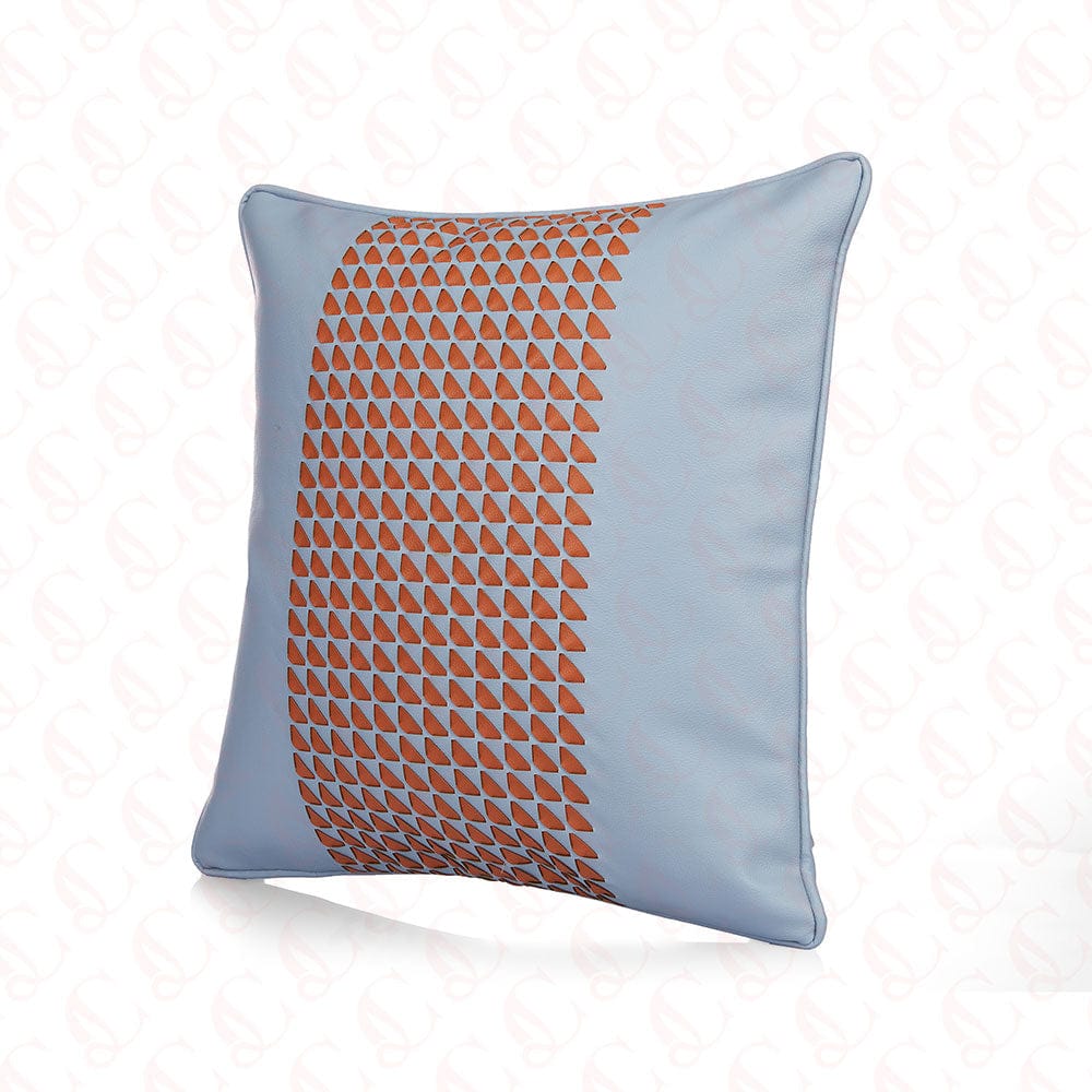 Geometric Blue Cushion Cover
