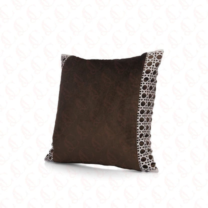 Mocha Rattan Mesh Cushion Cover