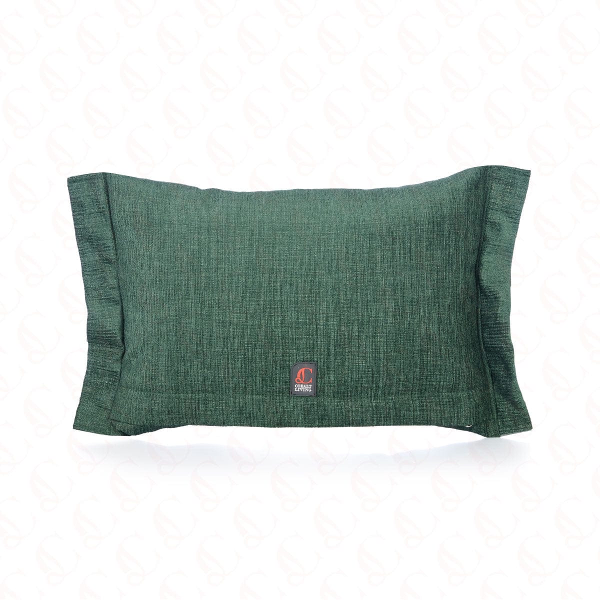 Green Contemporary Cushion Cover