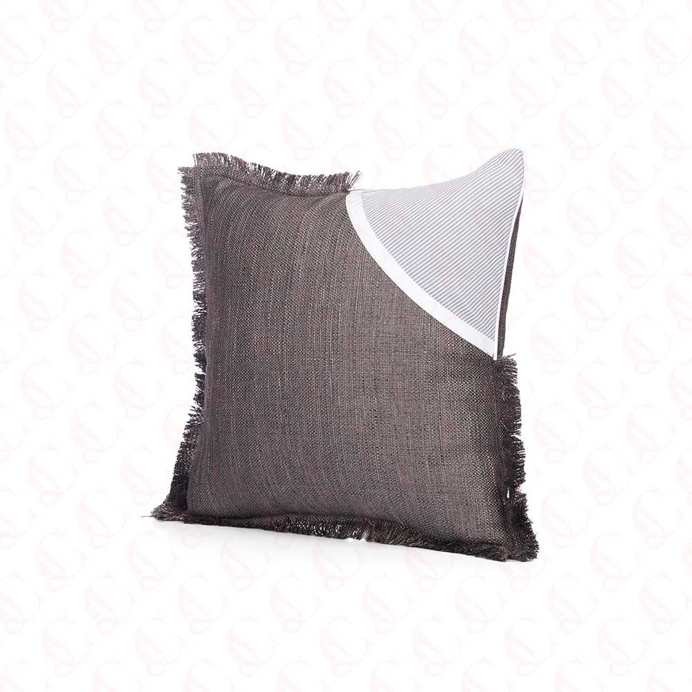 Striped Cotton Cushion Cover