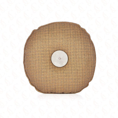 Geometric Round Cushion